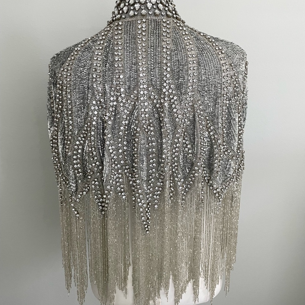 Silver Crystal Cape - Picture 7 of 7
